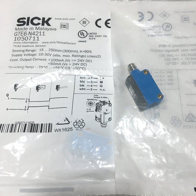 new 1PC Sick GTE6-N4211 Photoelectric Switch Sensor GTE6N4211 - SICK