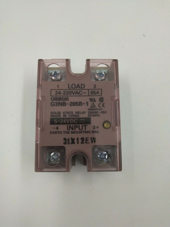 new Omron G3NB-205B-1 5-24VDC Solid State Relay One G3NB205B1 - OMRON
