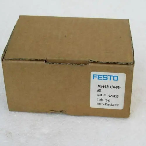New Festo MS4-LR-1/4-D5-AS Pressure Regulating Valve - FESTO