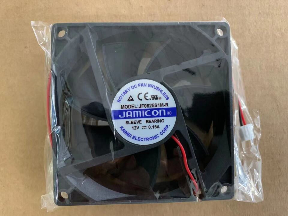 new For JAMICON JF0825S1M-R cooling fan DC12V 0.15A 80*80*25mm 2pin - JAMICON
