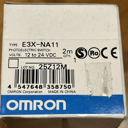 new Omron E3X-NA11 Fiber Photoelectric Sensor One E3XNA11 - OMRON