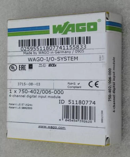 new 1PC Wago 750-402/006-000 PLC Module 750402/006000 In Box - WAGO