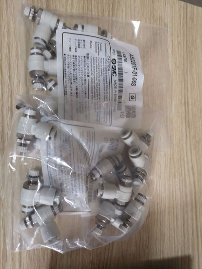 SMC AS2201F0106S 10PC Throttle Valve AS2201F0106S SMC AS2201F-01-06S 10 Piece Throttle Valve - SMC