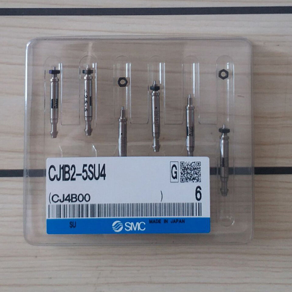 6pcs SMC CJ1B2-5SU4, CJ1B25SU4 Needle Cylinder - SMC