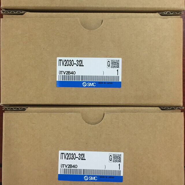 1PC SMC ITV2030-312L Solenoid Valve, Pressure Range: 1.6-9 bar, Flow Rate: 0.5-1.2 L/min, Temperature Range: 0-60°C, Mounting Type: Direct Mount - SMC