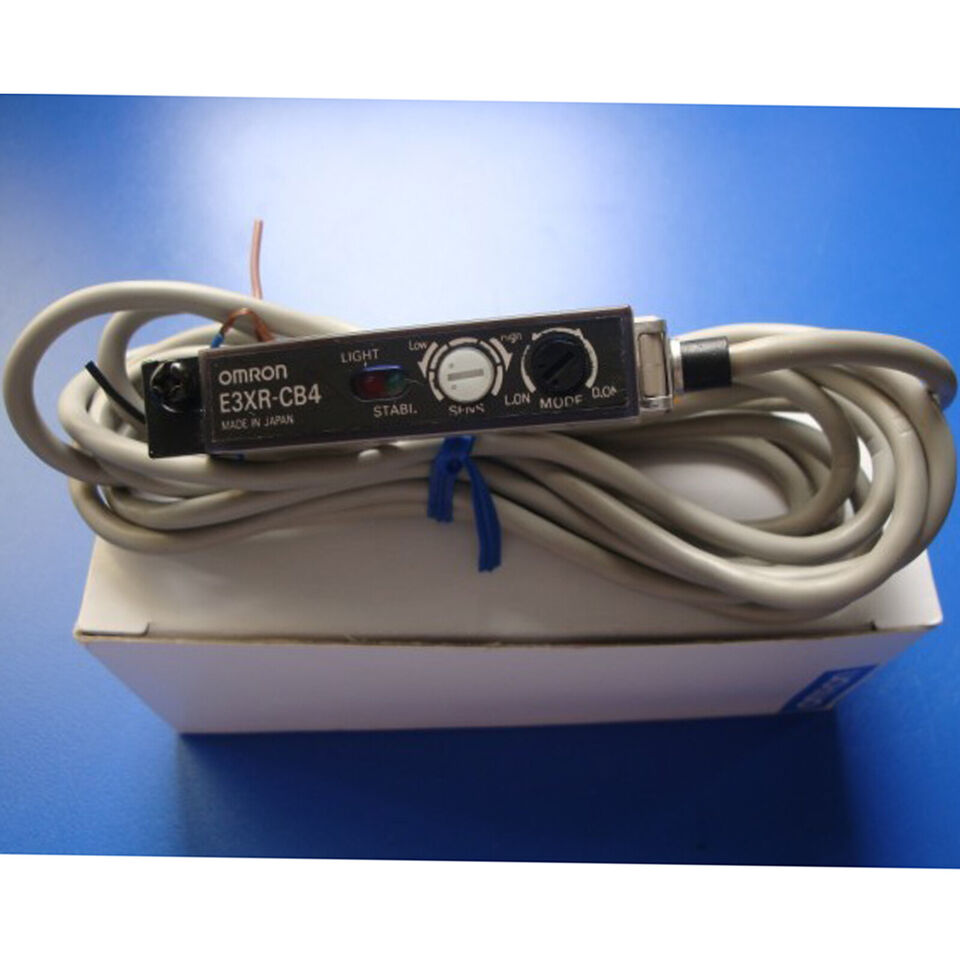 new Omron E3XR-CB4 Fiber Optic Sensor One E3XRCB4 - OMRON