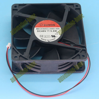new 1PC 5.8W cooling fan 12038 12CM MEC0384V2-000U-A99 48V - VENDOR NAME