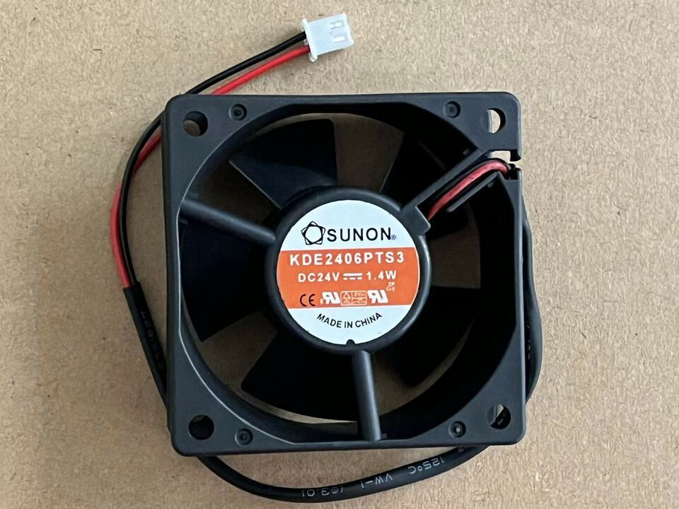new 1pc Cooling Fan 60*60*25MM 2pin KDE2406PTS3 24V 1.4W - KRONODRIVES