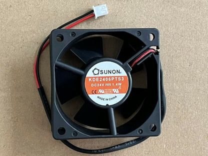 new 1pc Cooling Fan 60*60*25MM 2pin KDE2406PTS3 24V 1.4W - KRONODRIVES