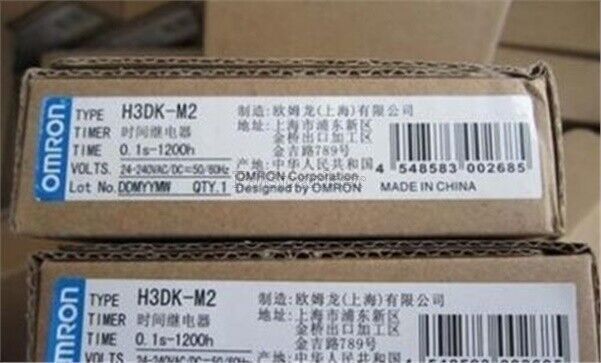 new Omron H3DK-M2 Timer Relay One H3DKM2 - OMRON