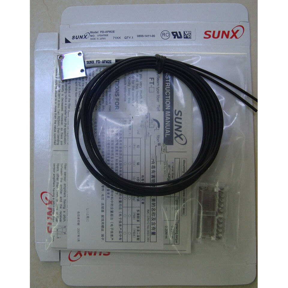 new 1PC  Panasonic Sunx FD-AFM2 Fiber Optic Sensor FDAFM2 In Box Sunx