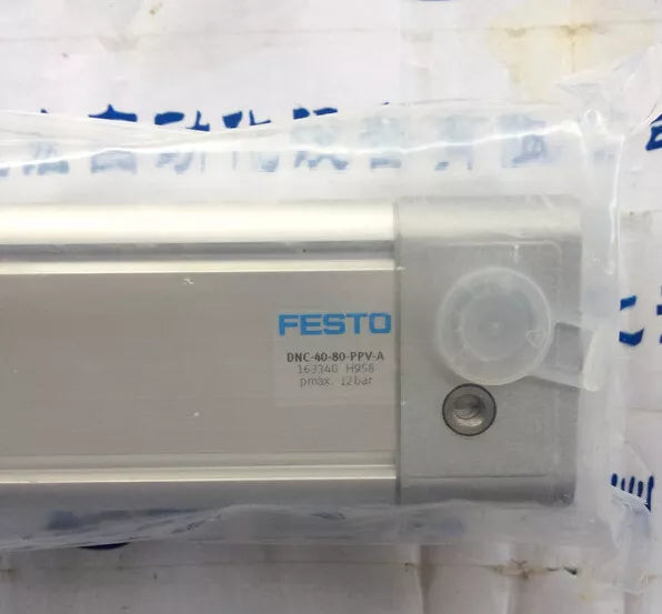 Festo DNC4080PPVA 163340 Cylinder Model DNC-40-80-PPV-A - FESTO