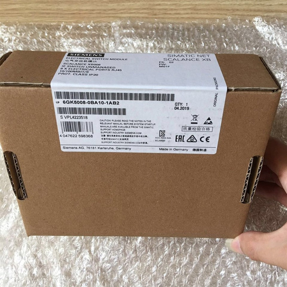 new Siemens 6GK5008-0BA10-1AB2 1PC  Ethernet Switch