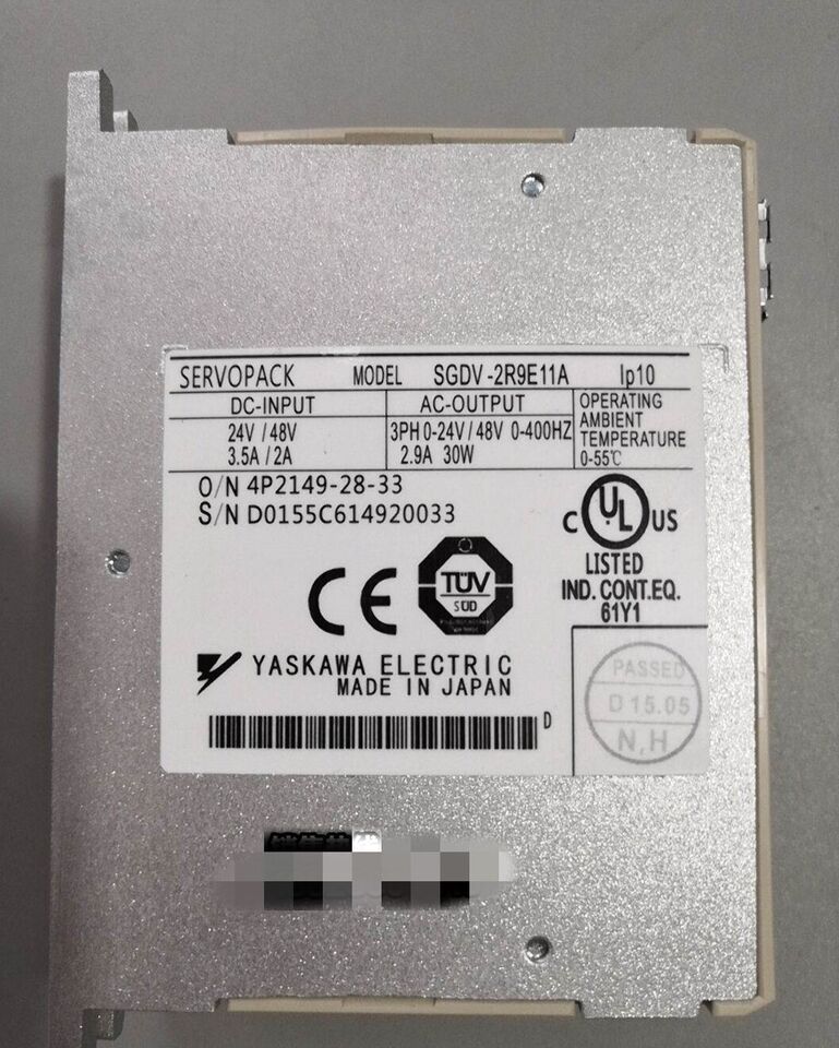 new 1PC Yaskawa SGDV-2R9E11A Servo Drive SGDV2R9E11A In Box ping - YASKAWA