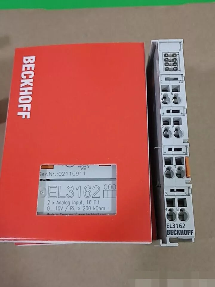 new 1PC Beckhoff EL3162 PLC Module  In Box ping