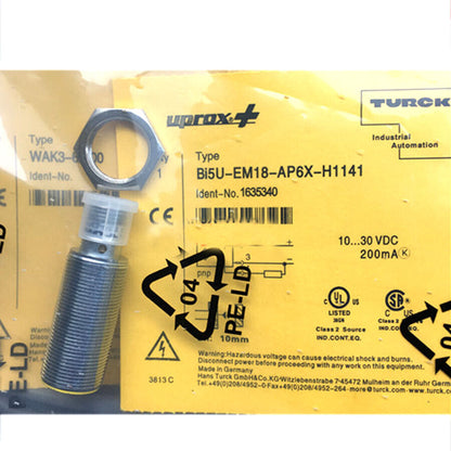 new TURCK BI5U-EM18-AP6X-H1141 1635340 Inductive Sensor ping - TURCK