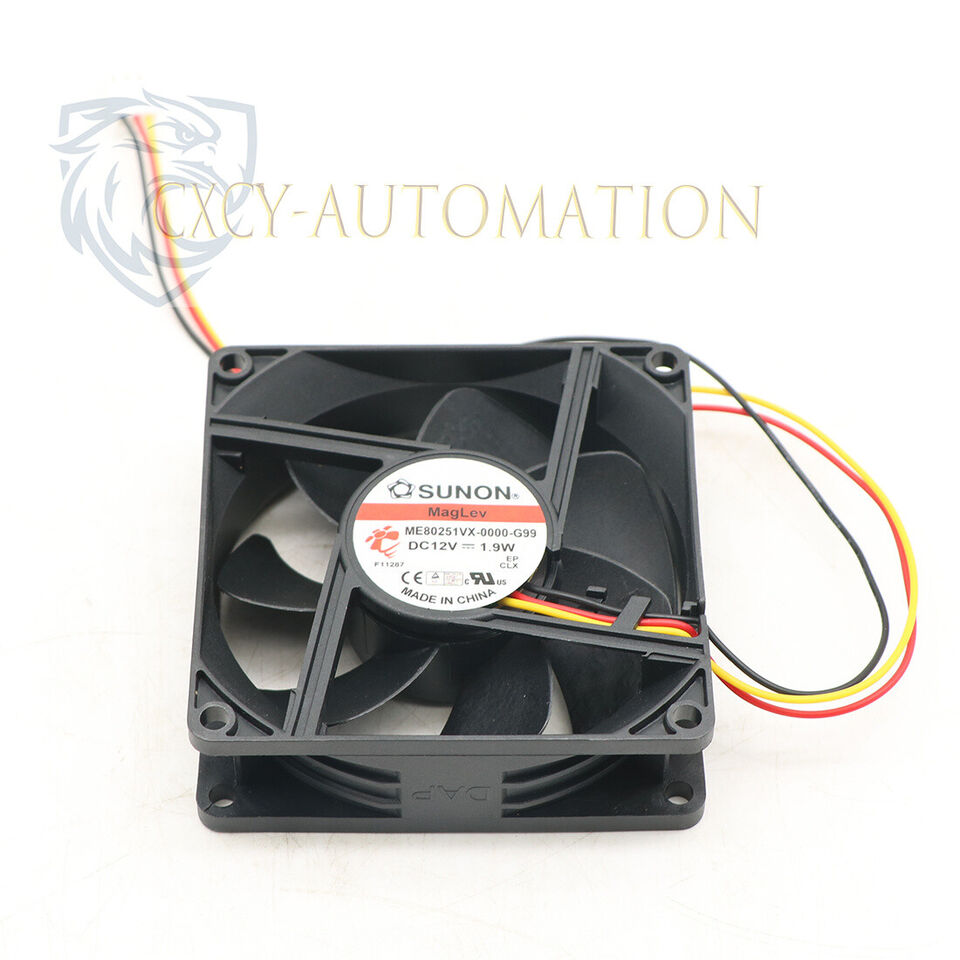 new 1PC Cooling fan 12V 1.9W 3wire 80*25mm~ ME80251VX-0000-G99 - MODCON