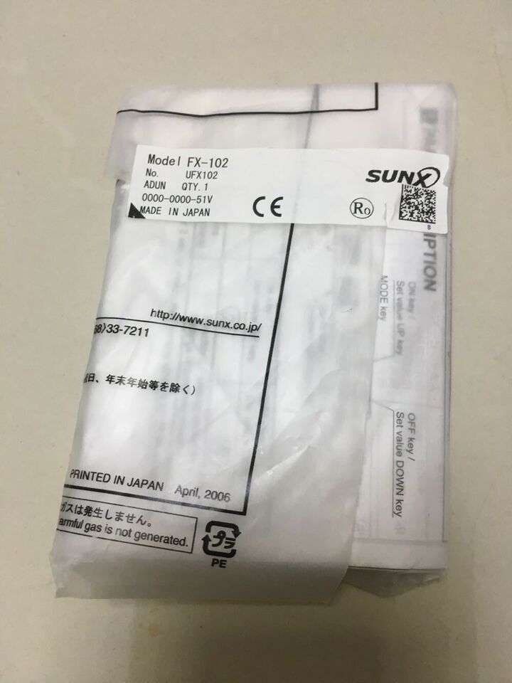 new 1PC Panasonic Sunx FX-102 Fiber Optic Sensor FX102 - PANASONIC