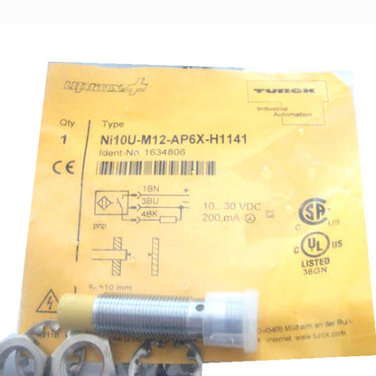new 1PC TURCK NI10U-M12-AP6X-H1141 Proximity Switch ping - TURCK