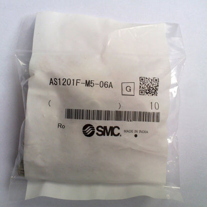 new 10PCS SMC AS1201F-M5-06A Throttle Control Valve AS1201FM506A - SMC
