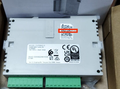 new Delta DVP06AD-S PLC Module One ping DVP06ADS - DELTA