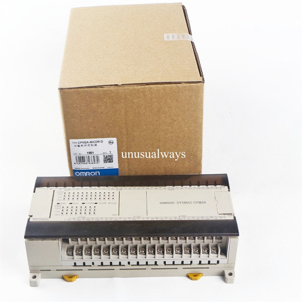 new ONE OMRON CPM2A-60CDR-D PLC Module