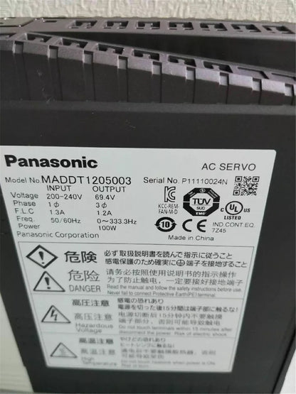new 1PC Panasonic MADDT1205003 Servo Drive In Box ping - PANASONIC