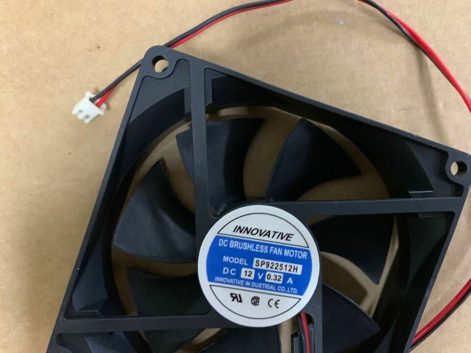 new 1PC DC Brushless Fan Motor 12V 0.32A 2pin Cooling Fan SP922512H - OMRON