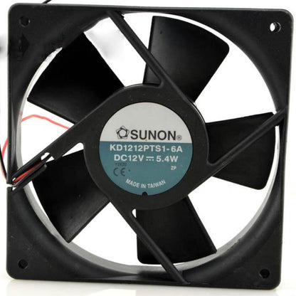 new 1PC 2-wire High-speed Cooling Fan KD1212PTS1-6A 12V 5.4W 12CM 12025 - KOEED