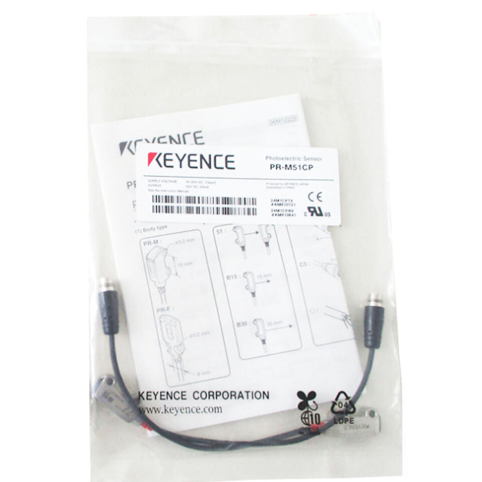 new 1PC Keyence PR-M51CP Photoelectric Sensor PRM51CP - KEYENCE