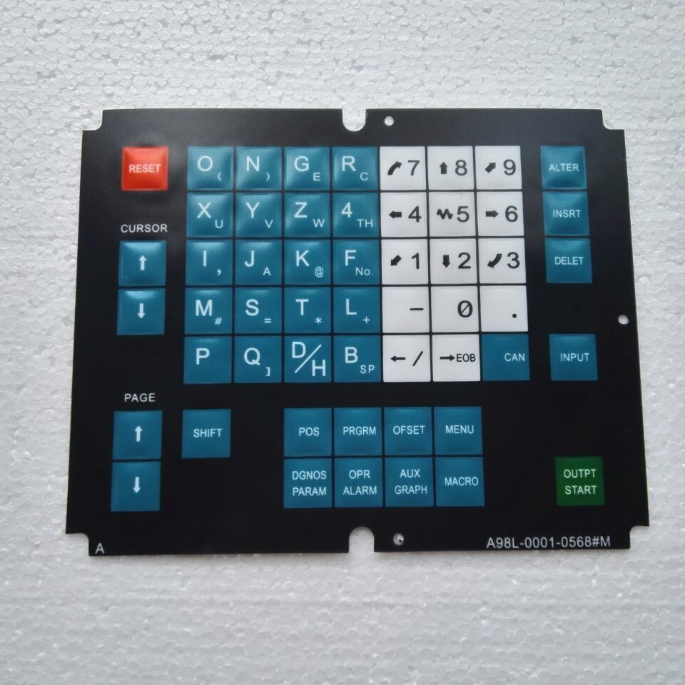 new 1PC Fanuc A98L-0001-0568#M Membrane Keysheet Keypad One A98L00010568M - FANUC