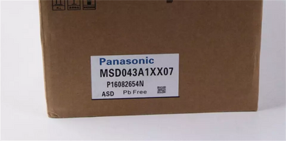 New Panasonic MSD043A1XX07 Servo Driver 1PC – Ping - PANASONIC