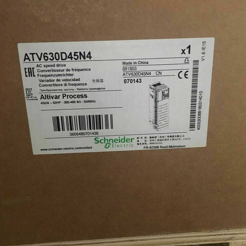 new One Schneider ATV630D45N4 Inverter ATV630D45N4 ping - SCHNEIDER