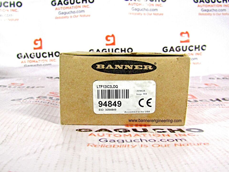 BANNER LTF12IC2LDQ Laser displacement sensor - BANNER
