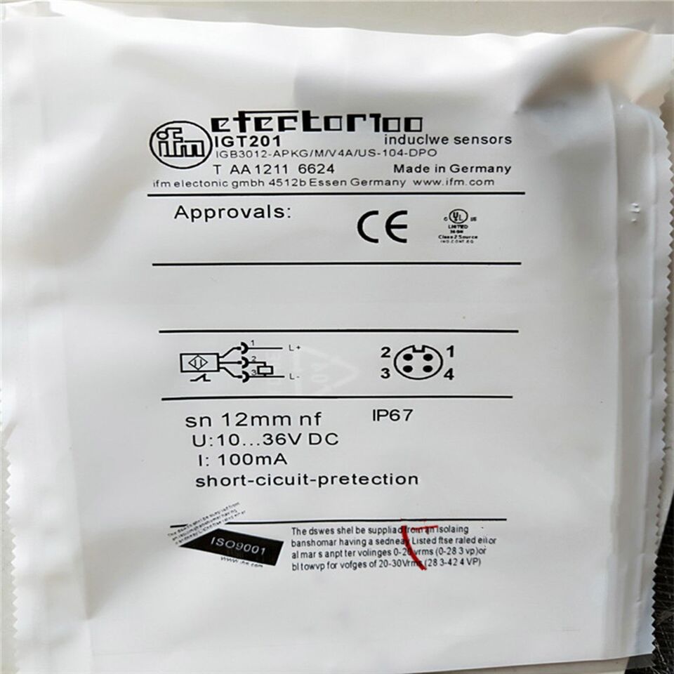 new 1PC IFM IGT201 Proximity Switch Sensor - IFM