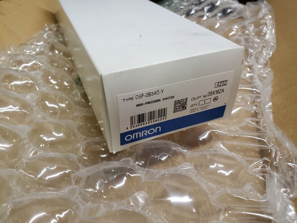OMRON D5F2B34C-Y HIGH-PRECISION SWITCH - OMRON