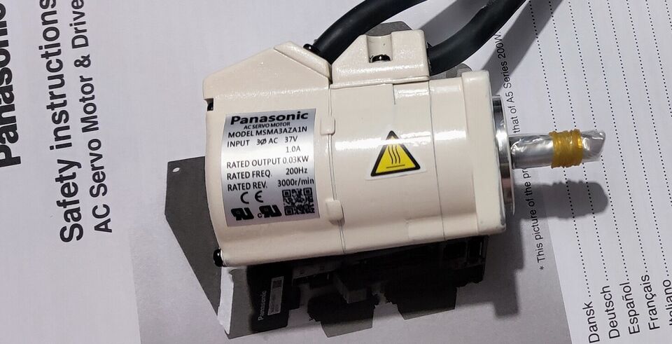new 1PC Panasonic MSMA3AZA1N AC Servo Motor ping - PANASONIC