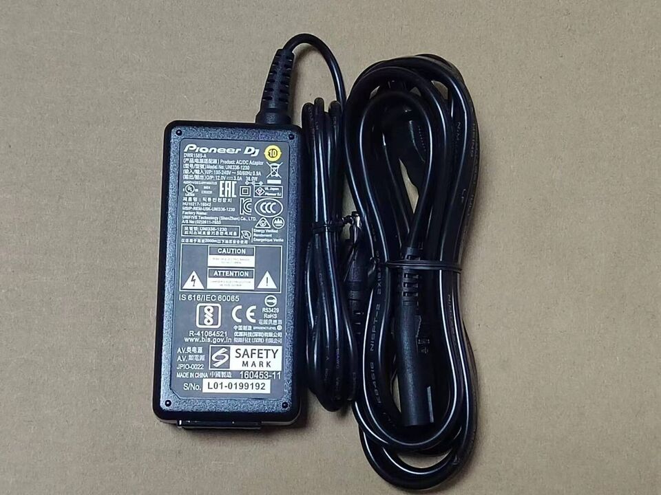 new 1PC for DDJ-SR2 XDJ-RR DJ Controller Power Supply Charger 12V AC Adapter - ANEXA