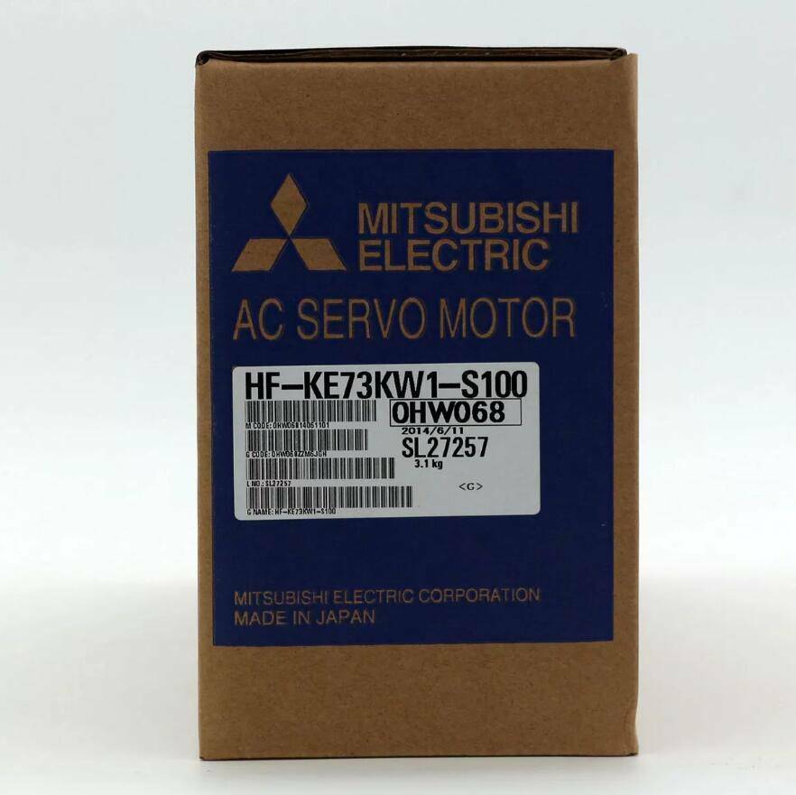 new 1PC MITSUBISHI HF-KE73KW1-S100 AC SERVO MOTOR PING - MITSUBISHI