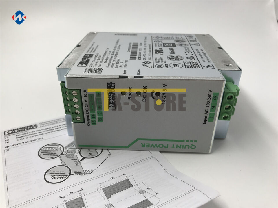PHCENIX 2866763 Power Supply QUINT-PS/1AC/24DC/10 - PHCENIX