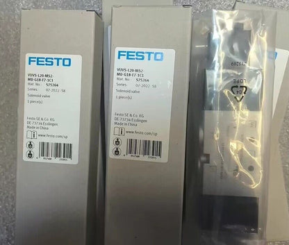 FESTO VUVS-L20-M52-MD-G18-F7-1C1 575264 Solenoid Valve One – High-Performance Control Valve - FESTO