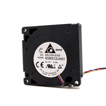 used DELTA BSB0512LAA01 12V 0.10A 50*50*10mm 5010 4-pin PWM turbo blower cooling fan - DELTA