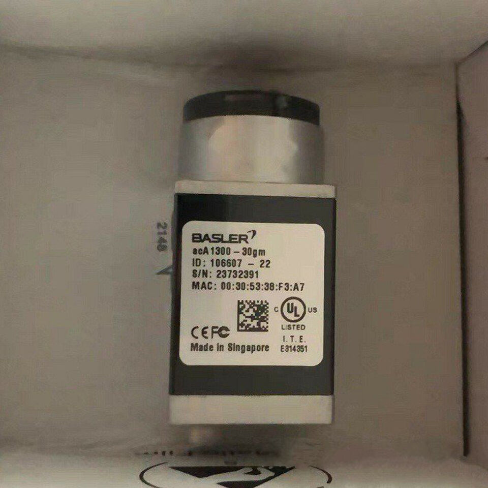 new 1PC Basler ACA1300-30GM Industrial Camera ACA130030GM ping - BASLER