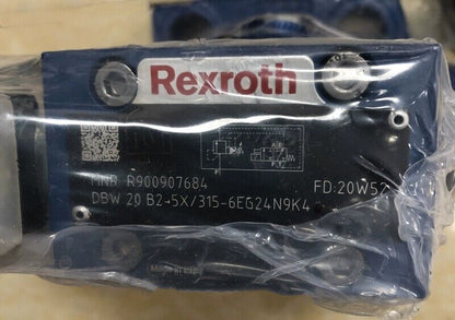 new 1PC Rexroth DBW 20 B2-5X/315-6EG24N9K4 ping - REXROTH