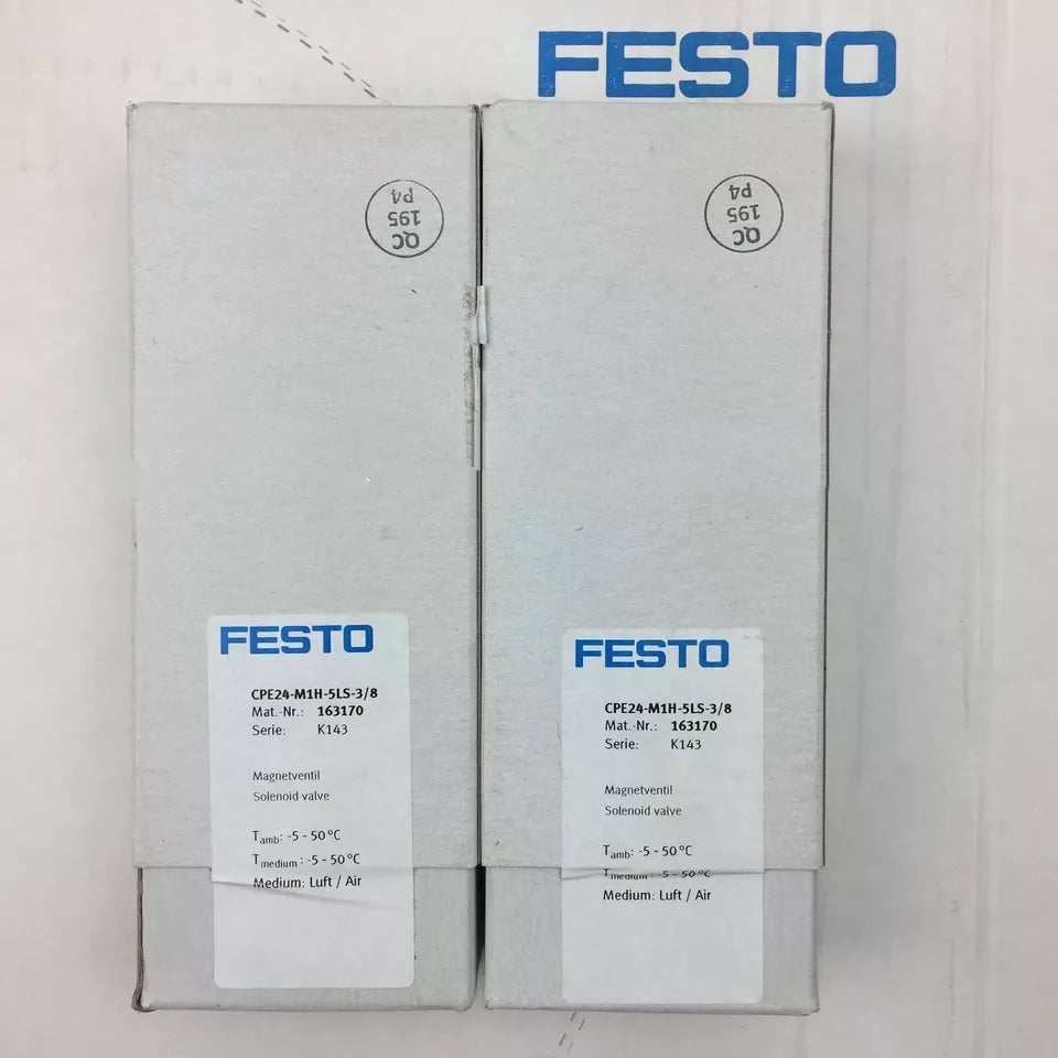 Solenoid Valve CPE24-M1H-5LS-3/8 - FESTO