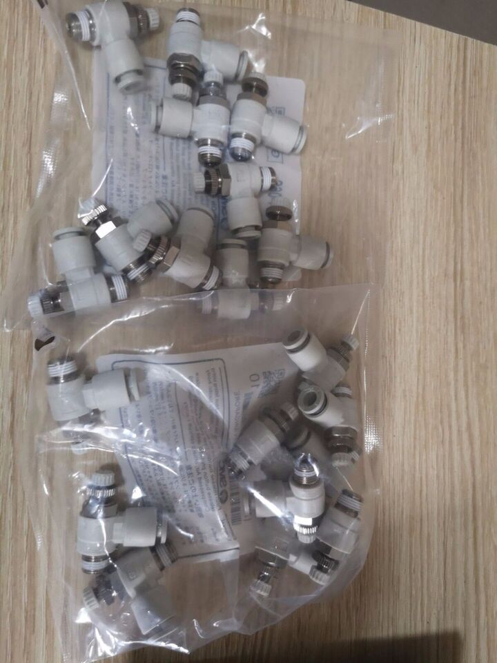 SMC AS2201F0106S 10PC Throttle Valve AS2201F0106S SMC AS2201F-01-06S 10 Piece Throttle Valve - SMC