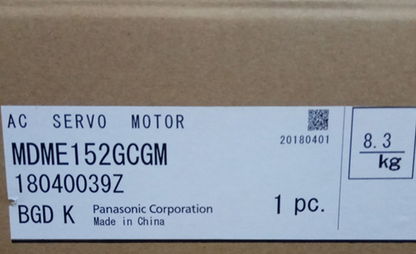 new Panasonic MDME152GCGM AC Servo Motor In Box ping MDME152GCGM - PANASONIC