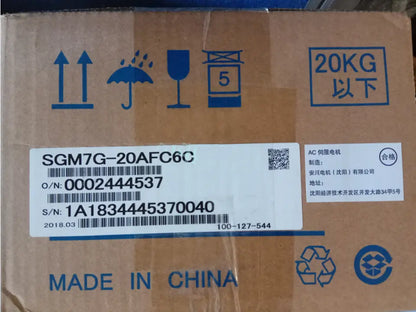 new 1PC Yaskawa SGM7G-20AFC6C Servo Motor SGM7G20AFC6C ping - YASKAWA