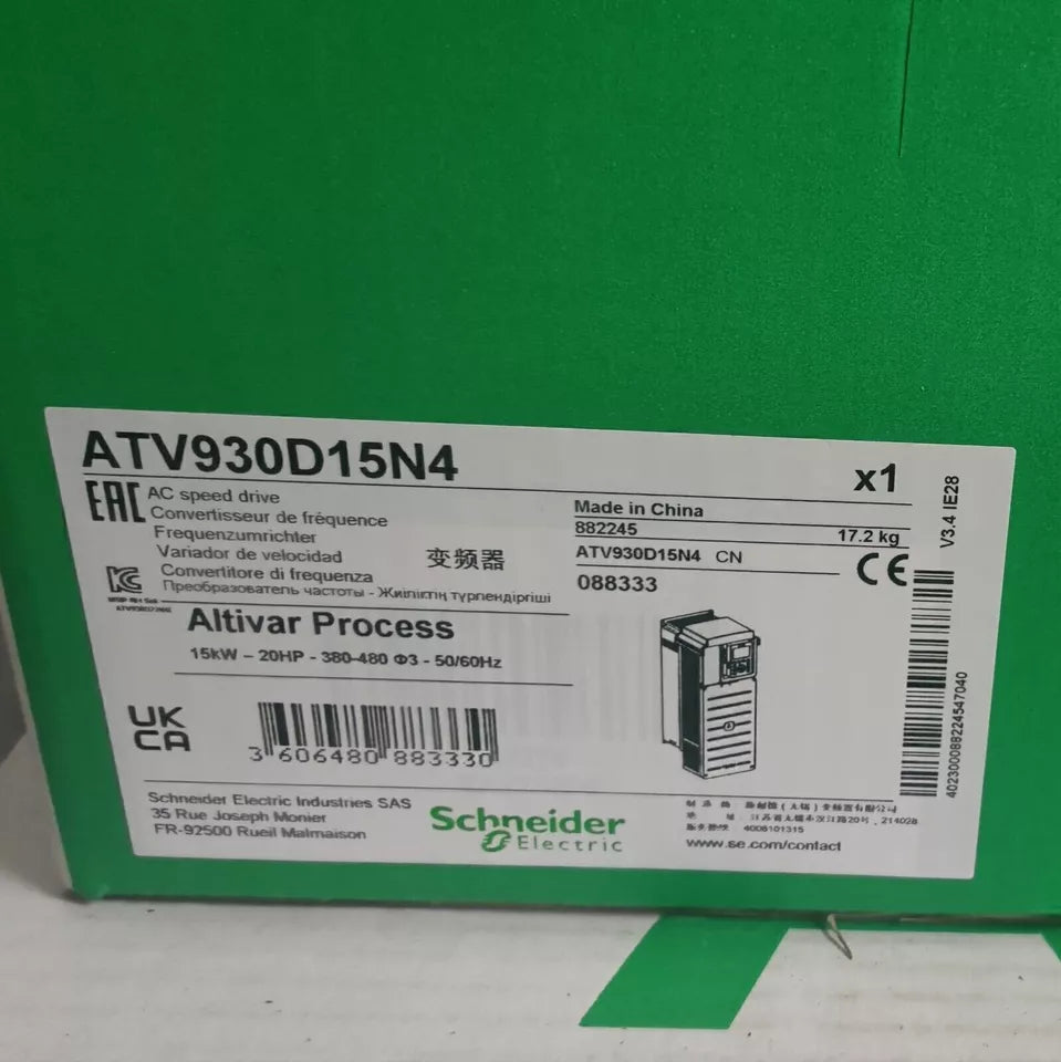 new 1PC Schneider ATV930D15N4 Inverter PLC Module ping - SCHNEIDER