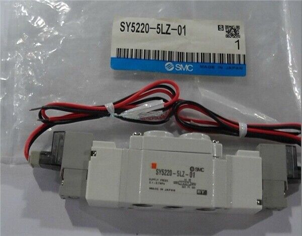 new SMC SY5220-5LZ-01 Solenoid Valve 1PC SY52205LZ01 - SMC